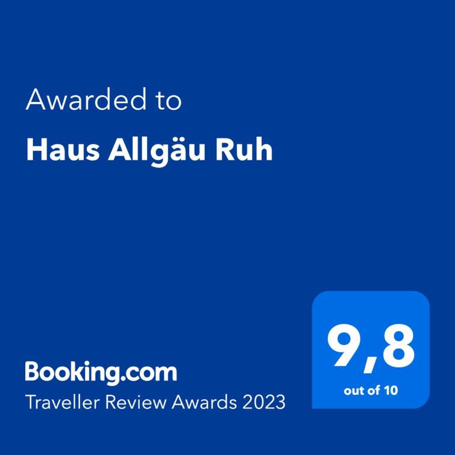 Görisried Haus Allgaeu Ruh 아파트 외부 사진